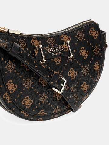 GUESS Schoudertas 'Silia' in Bruin