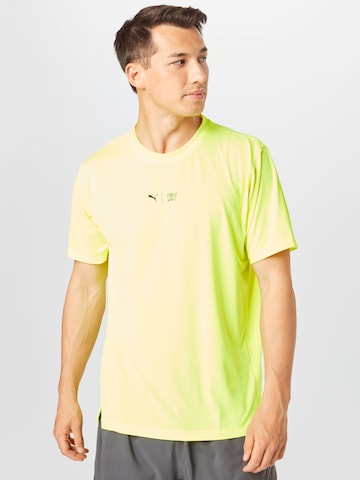 dzeltens PUMA Sporta krekls: no priekšpuses