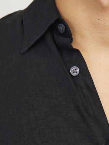 juoda JACK & JONES Standartinis modelis Marškiniai 'Lawrence'
