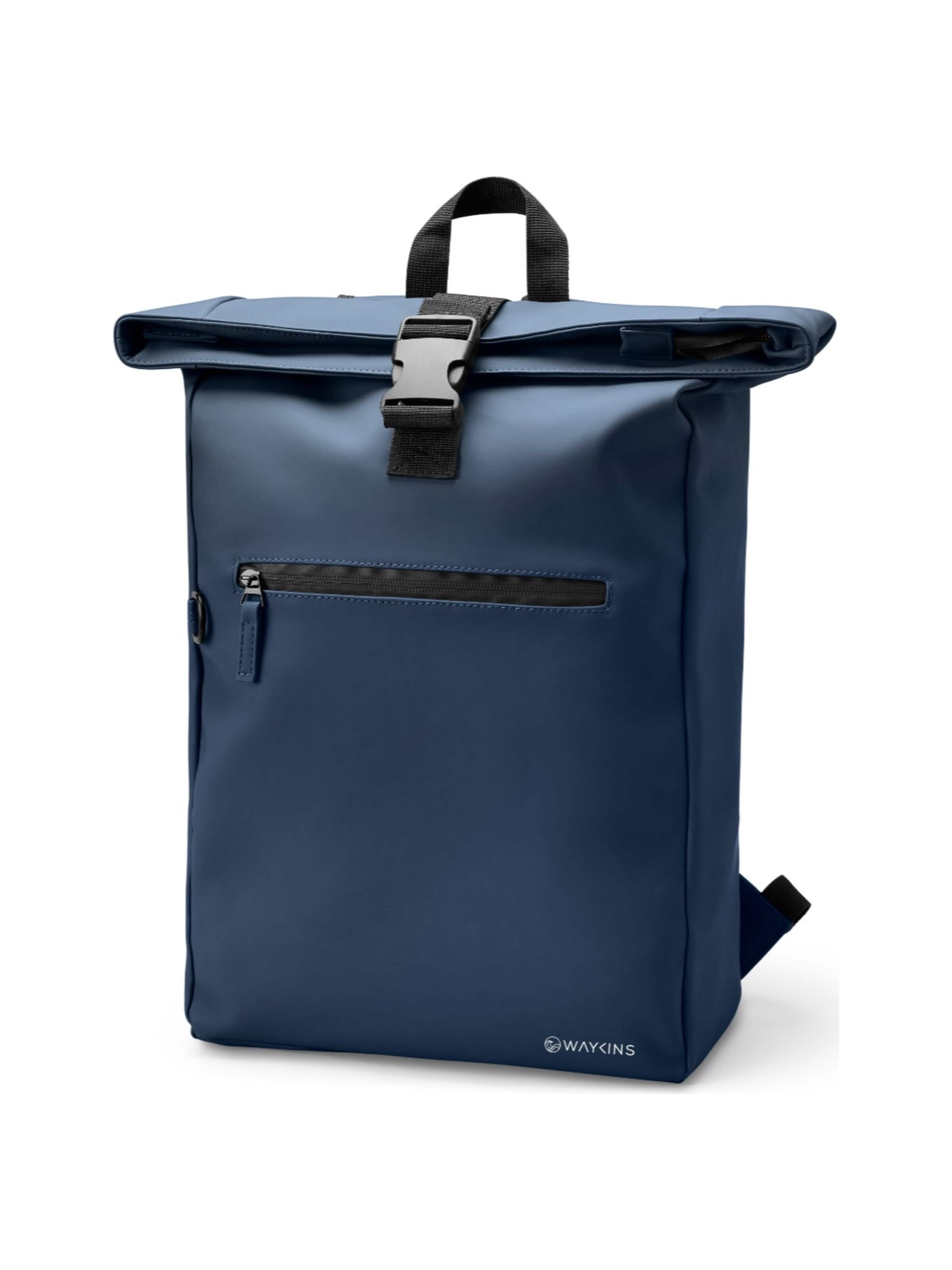 Waykins Rugzak 'Horizon' in Blauw: voorkant