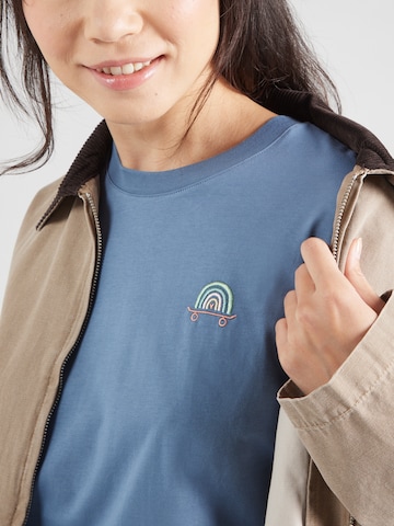 T-shirt 'Skate Heart' Iriedaily en bleu