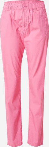 s.Oliver Tapered Trousers in Pink: front