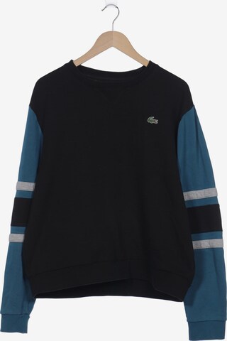 Lacoste Sport Sweatshirt & Zip-Up Hoodie in XL in Black: front