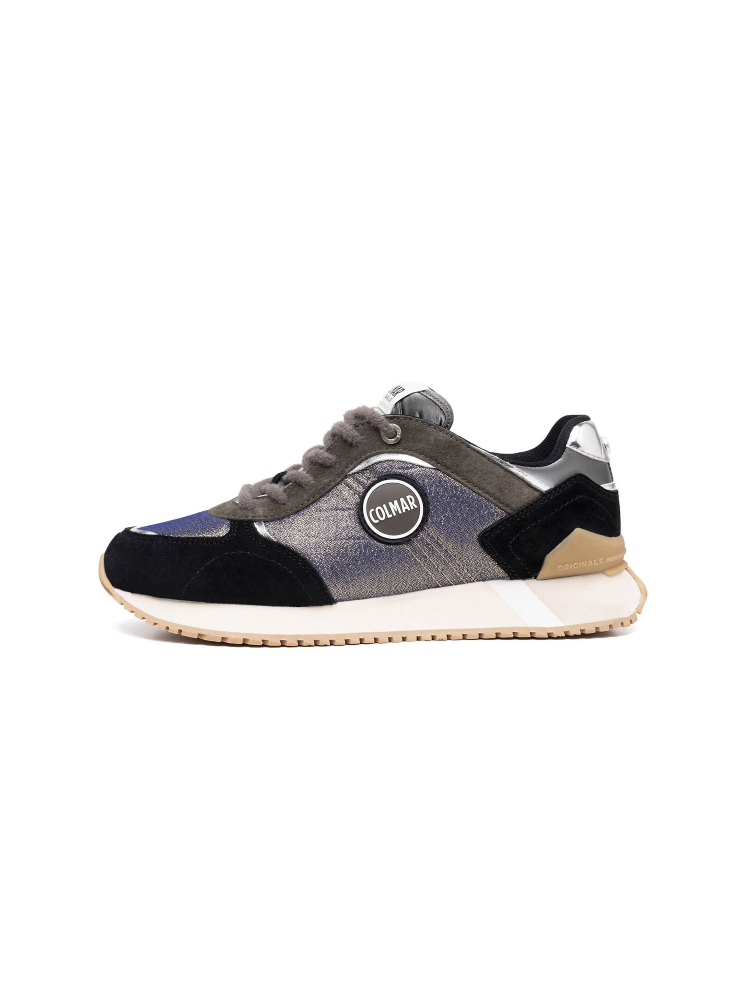 Sneaker bassa 'Travis Plus' di Colmar in nero: frontale