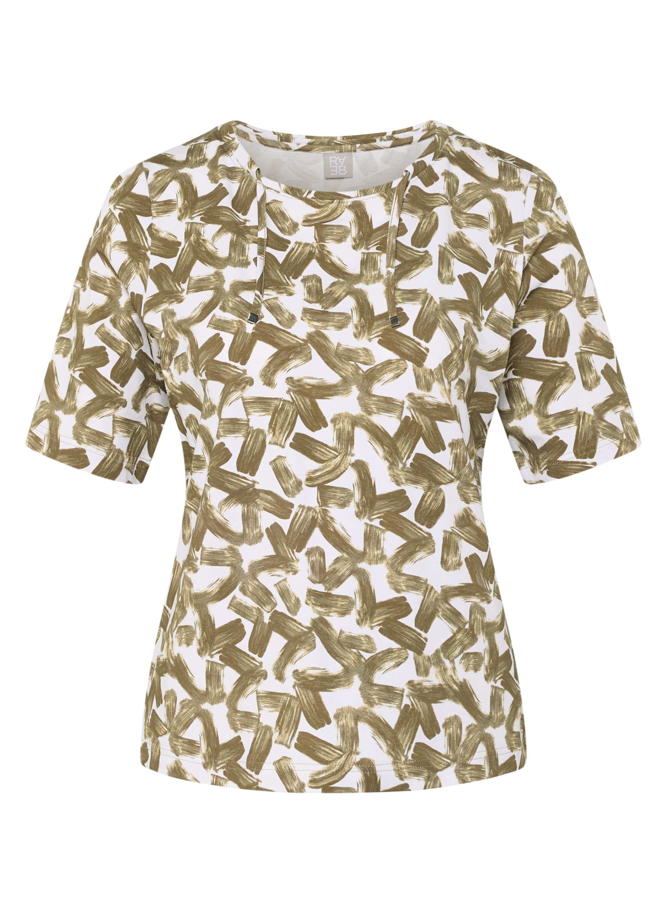 Rabe Shirt in Weiß: Vorderseite