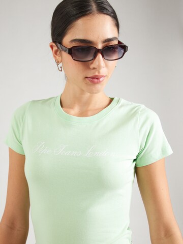 Pepe Jeans T-Shirt 'SENA' in Grün