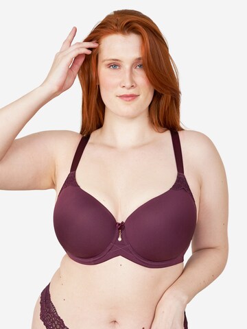 SugarShape T-shirt Bra in Purple: front