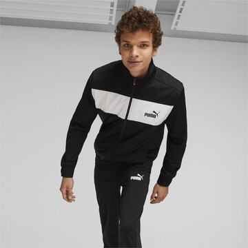 PUMA Tracksuit 'Poly' in Black: front