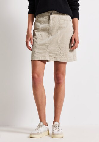 STREET ONE Skirt in Beige: front