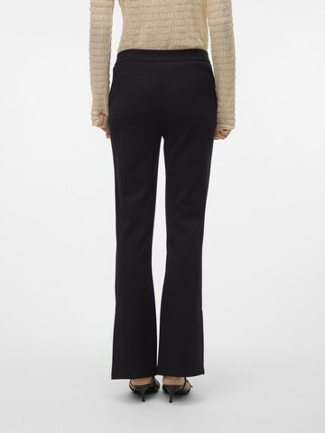 VERO MODA - Acampanado Pantalón 'NOLAN' en negro