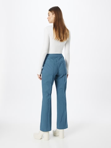 s.Oliver BLACK LABEL Flared Pleated Pants in Blue