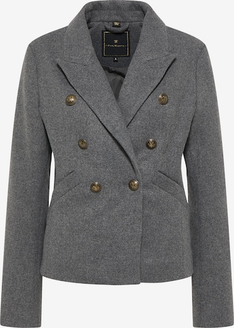 DreiMaster Klassik Between-Season Jacket in Grey: front