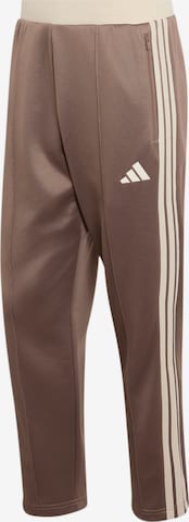 ADIDAS SPORTSWEAR Regular Urheiluhousut 'STA' värissä ruskea: etupuoli