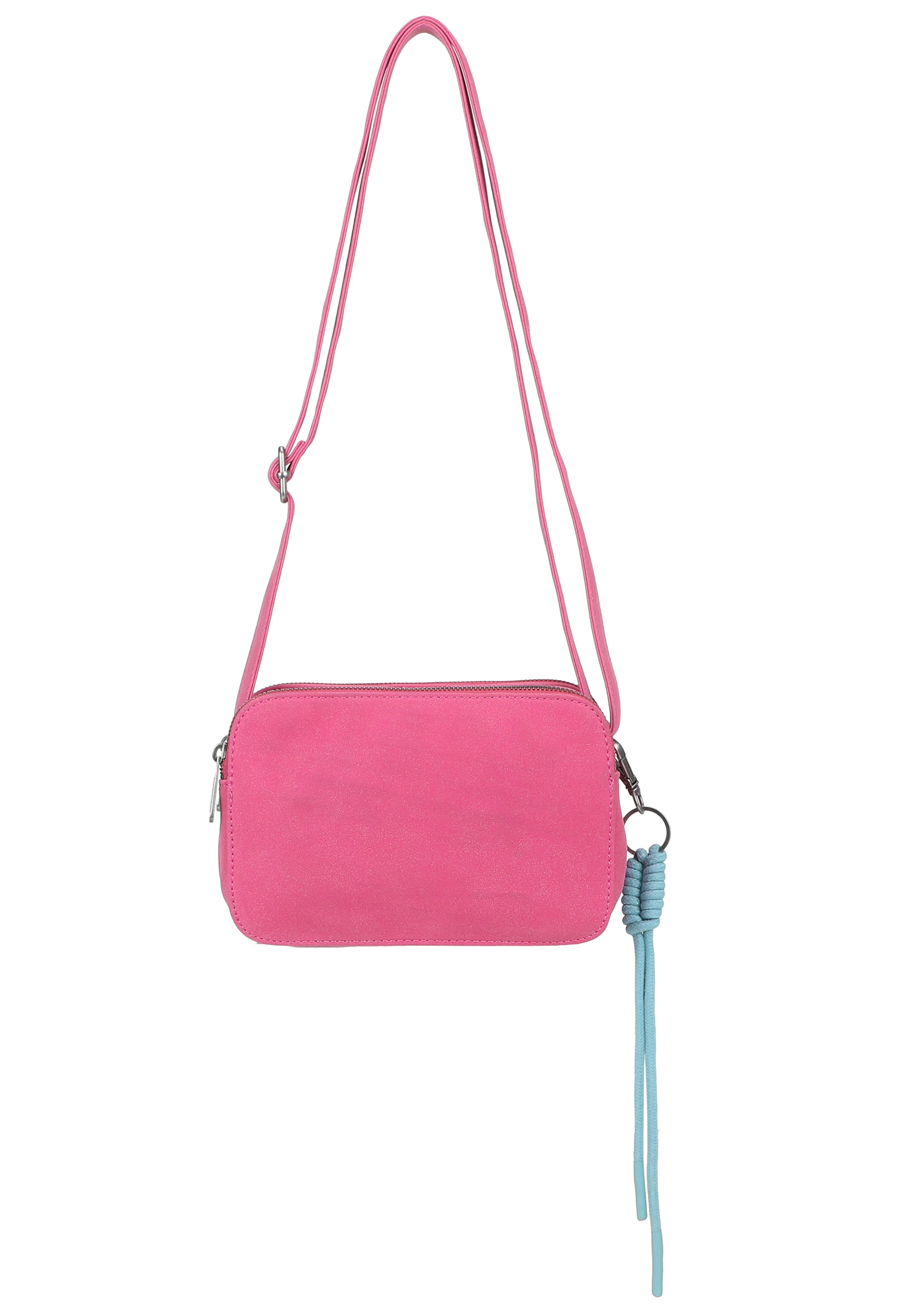Fritzi aus Preußen Crossbody Bag 'Jony Suede Jacky' in Pink
