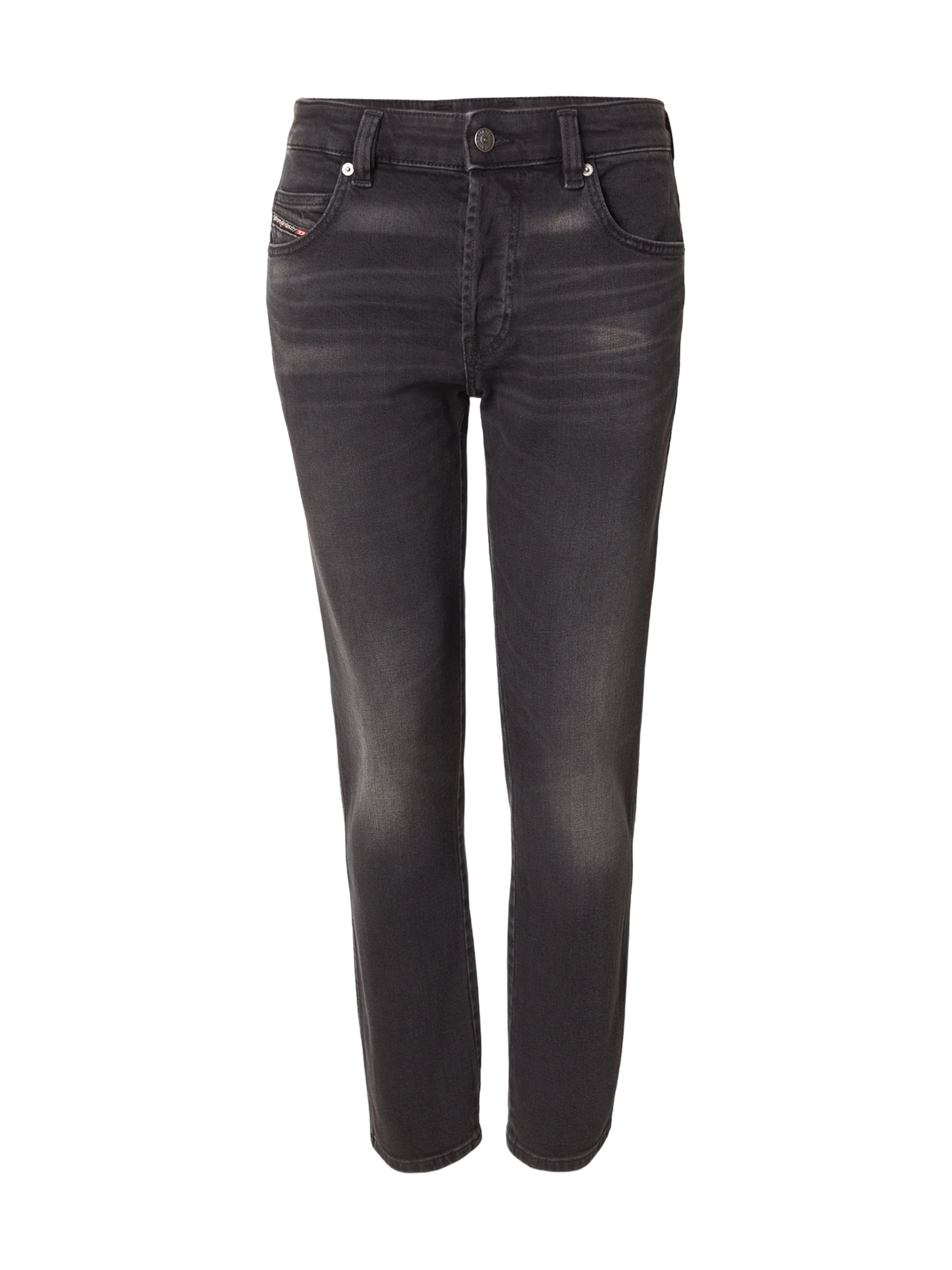 DIESEL Regular Jeans '1993 D-VYL' in Schwarz: Vorderseite