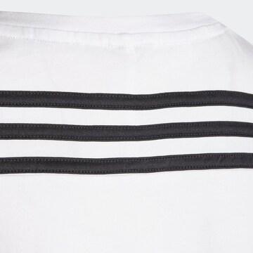 ADIDAS SPORTSWEAR Performance Shirt 'Organic  Future Icons 3-Stripes Loose' in White