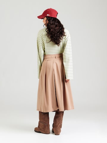 Jupe monari en marron