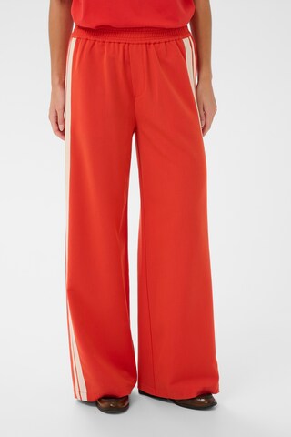 SAINT TROPEZ Loose fit Pants 'PascaleSZ' in Red: front