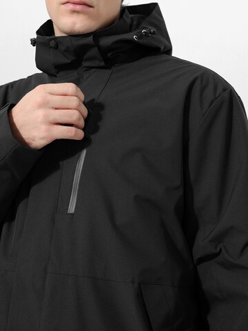 YOUTHUP Funktionsjacke 'Verbindung'‌‌‌ in Schwarz