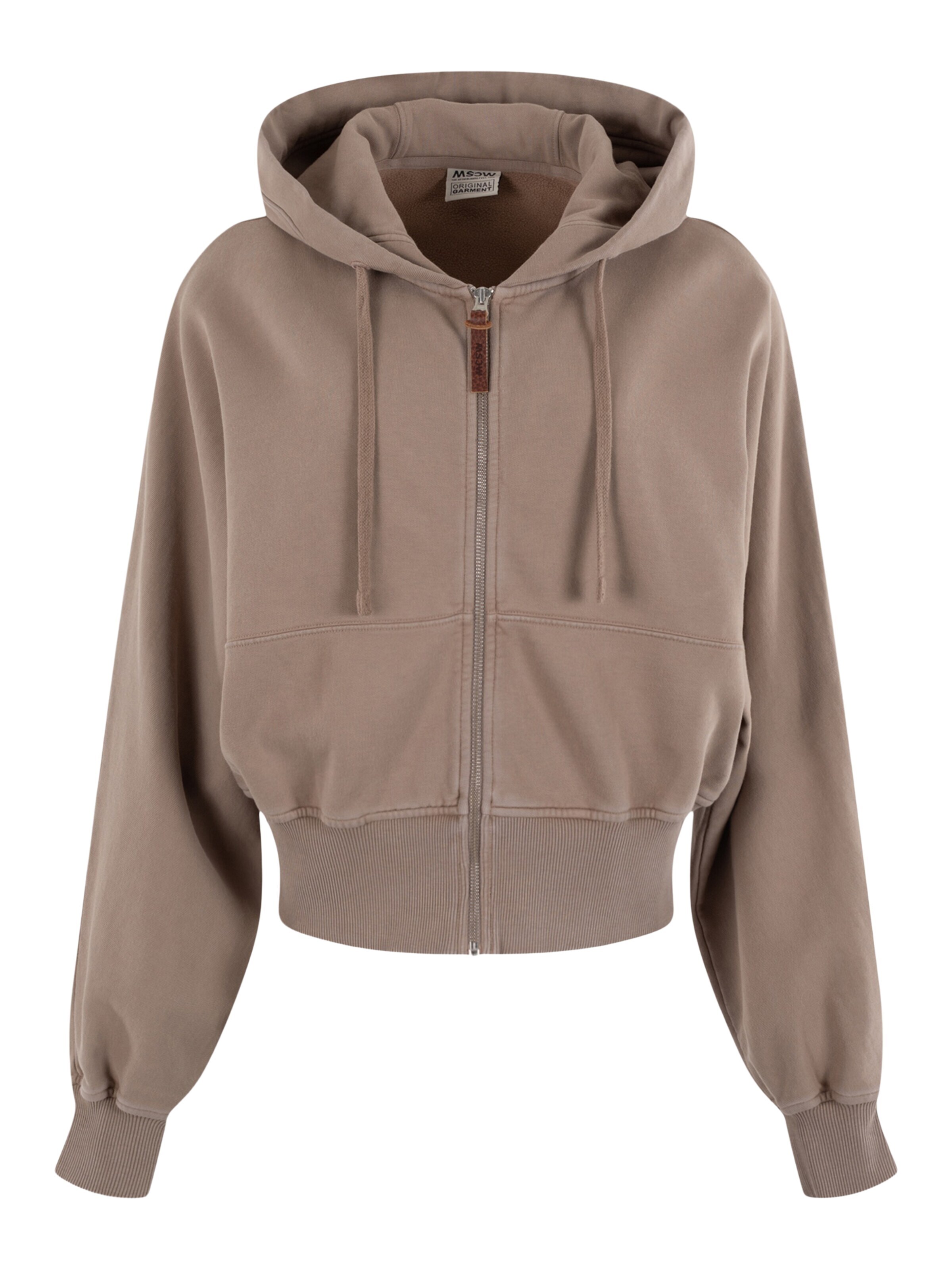 MSCW Zip-Up Hoodie 'Paola' in Grey: front