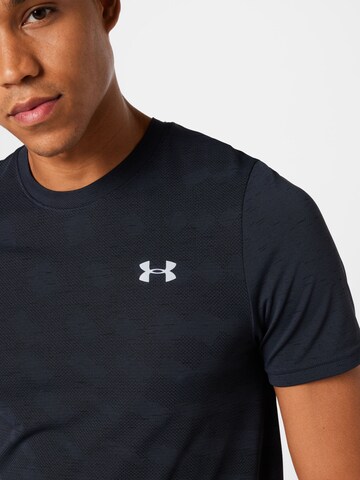 UNDER ARMOUR Functioneel shirt 'Radial' in Zwart