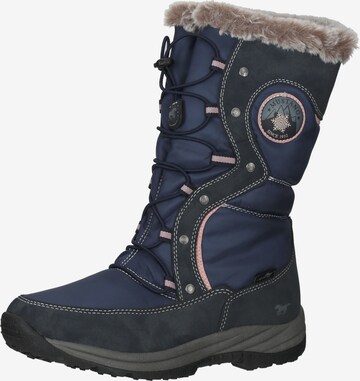 Boots da neve di MUSTANG in blu: frontale