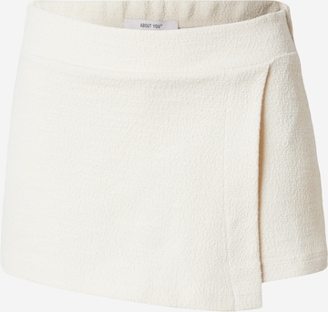 ABOUT YOU Skirt 'Ilkay' in White: front