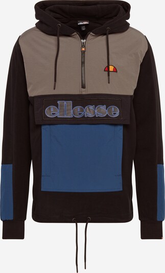 Bluză de molton 'Legno' ELLESSE pe albastru / gri / gri metalic, Vizualizare produs