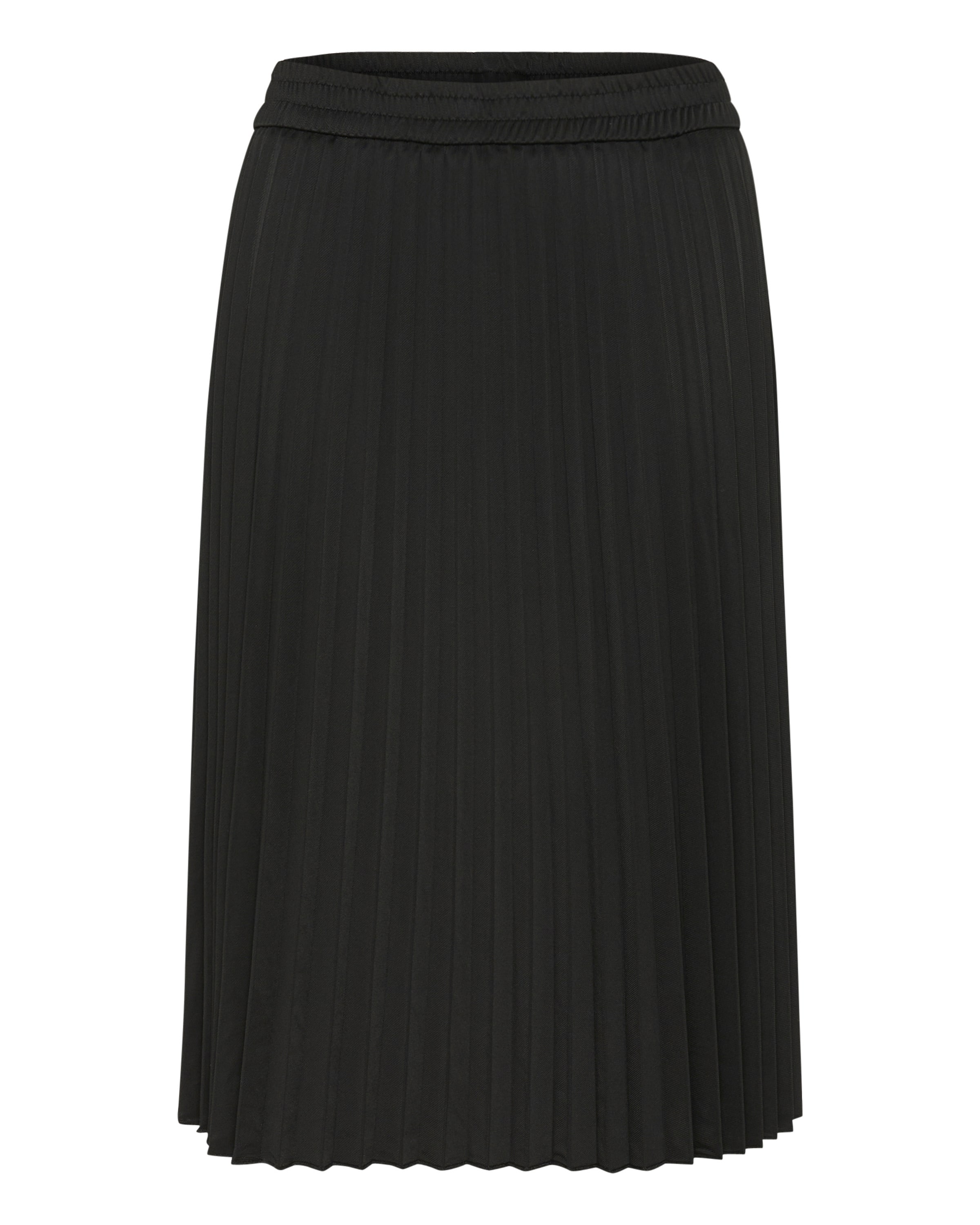 Cream Skirt 'CR Lista' in Black: front