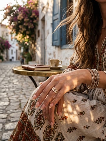 Nemomatheo Ring 'Twist Shine' in Gold