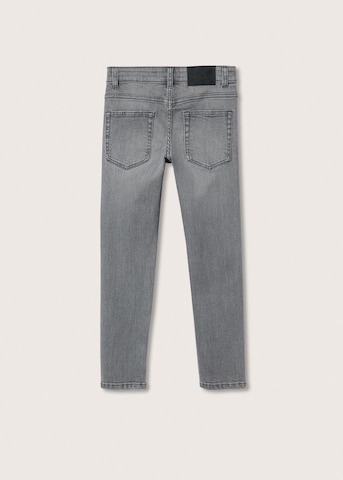 Coupe slim Jean MANGO KIDS en gris