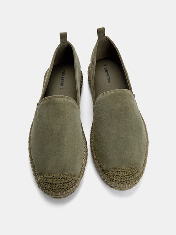 Espadrilles Pull&Bear en vert