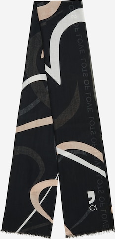 comma casual identity Wrap in Black: front