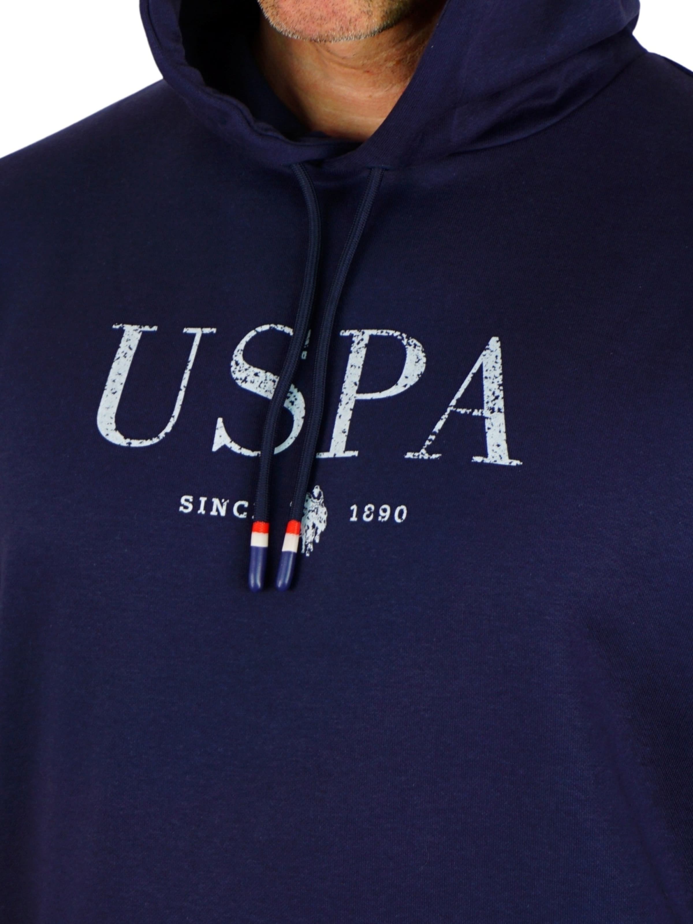 Felpa di U.S. POLO ASSN. in blu