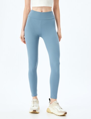 Koton Skinny Leggings in Blue: front