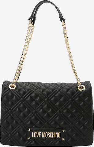 Sac bandoulière Love Moschino en noir