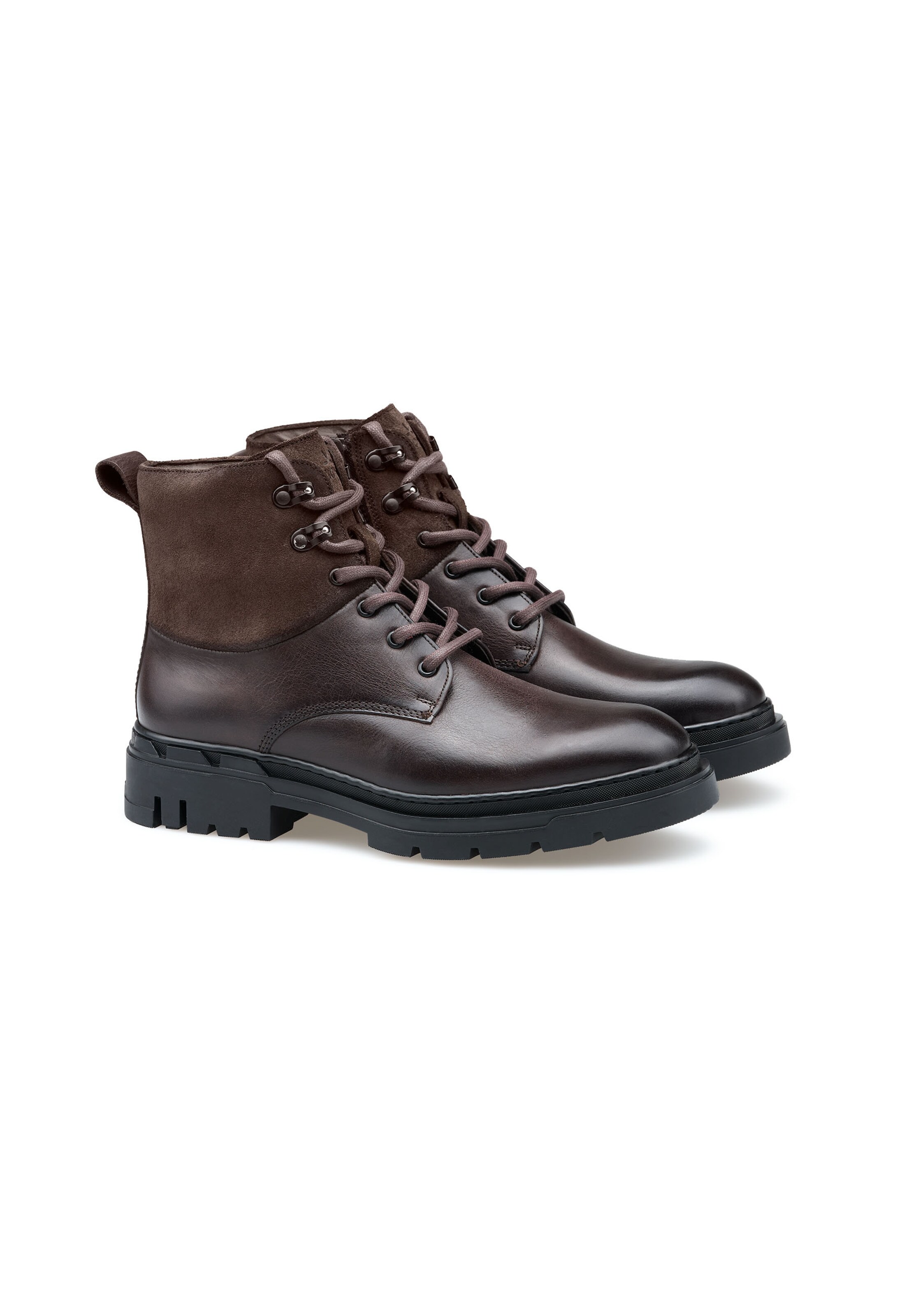 Bottines à lacets 'Serra 345' LLOYD en marron : devant