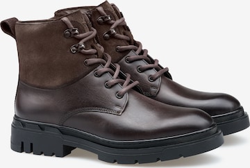 LLOYD Veterboots 'SERRA' in Bruin: voorkant