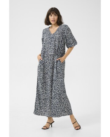Robe 'Aruffalo' Kaffe en bleu : devant