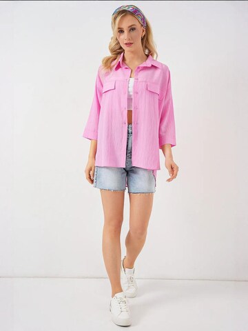 Bigdart Blouse in Pink