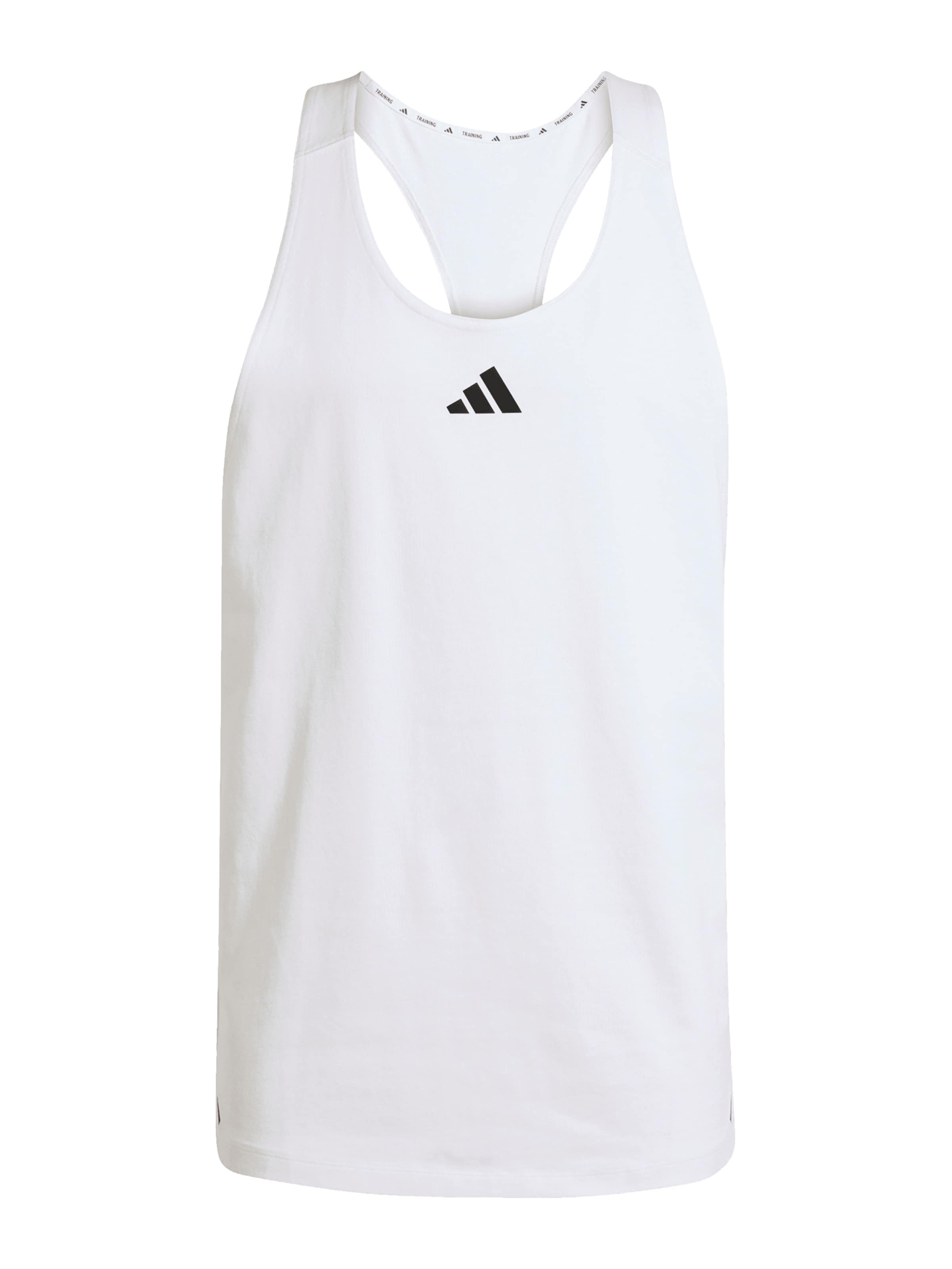 ADIDAS PERFORMANCE Sporttop 'Power' in Weiß: Vorderseite