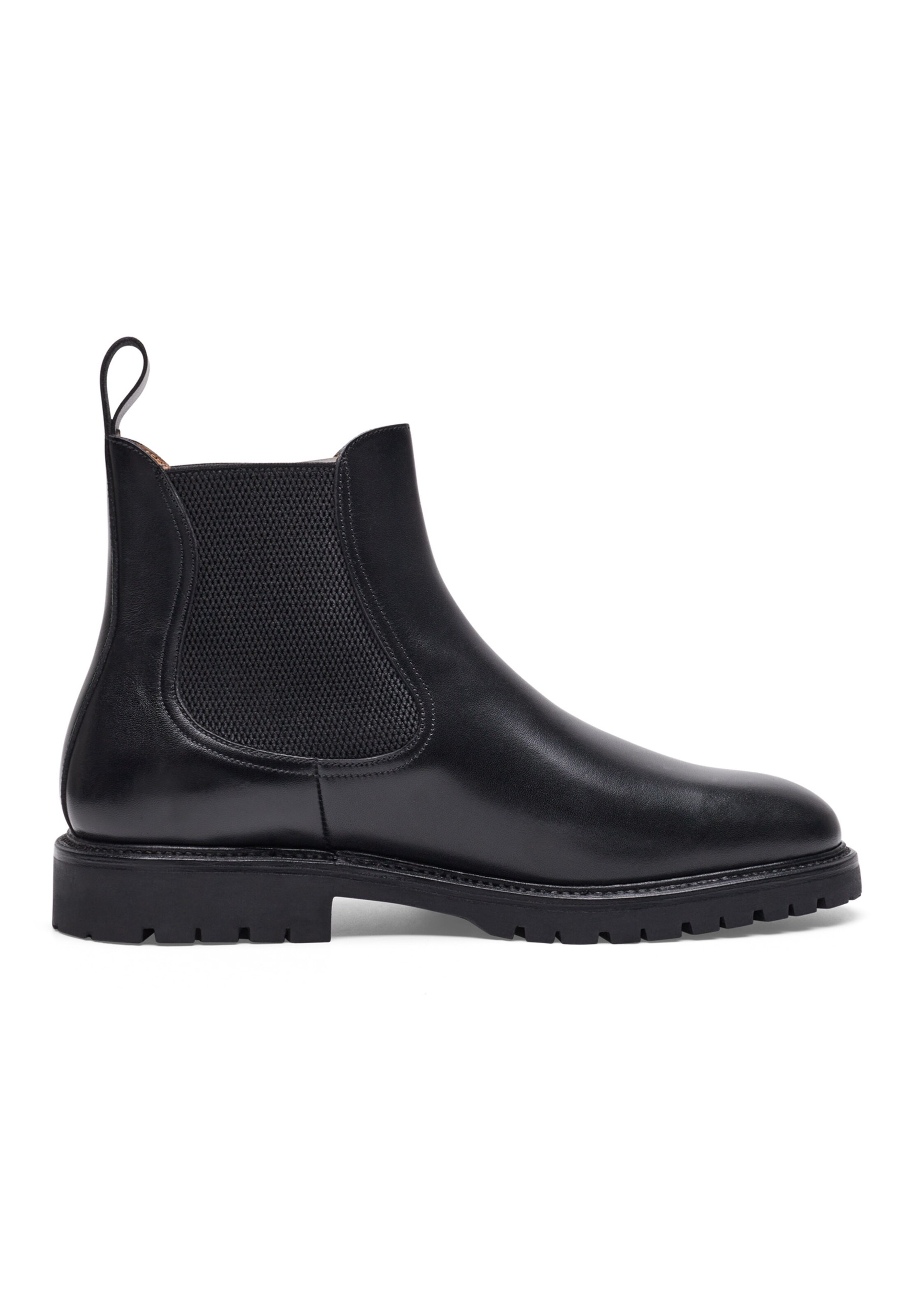 Henry Stevens Chelsea Boots 'Jones CB3' in Schwarz