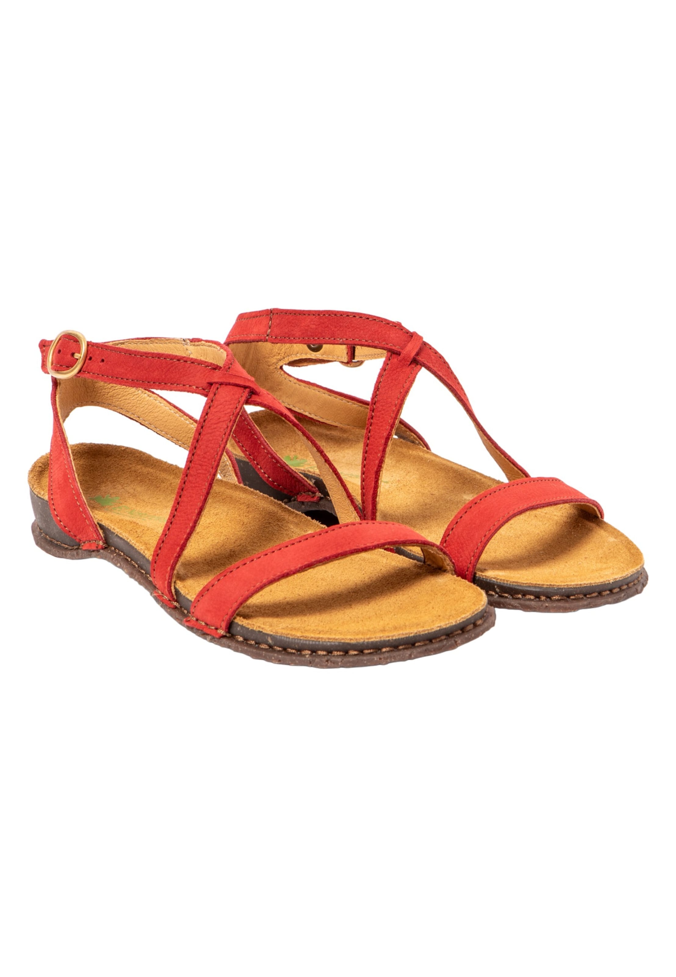 EL NATURALISTA - Sandálias com tiras 'Panglao' em vermelho