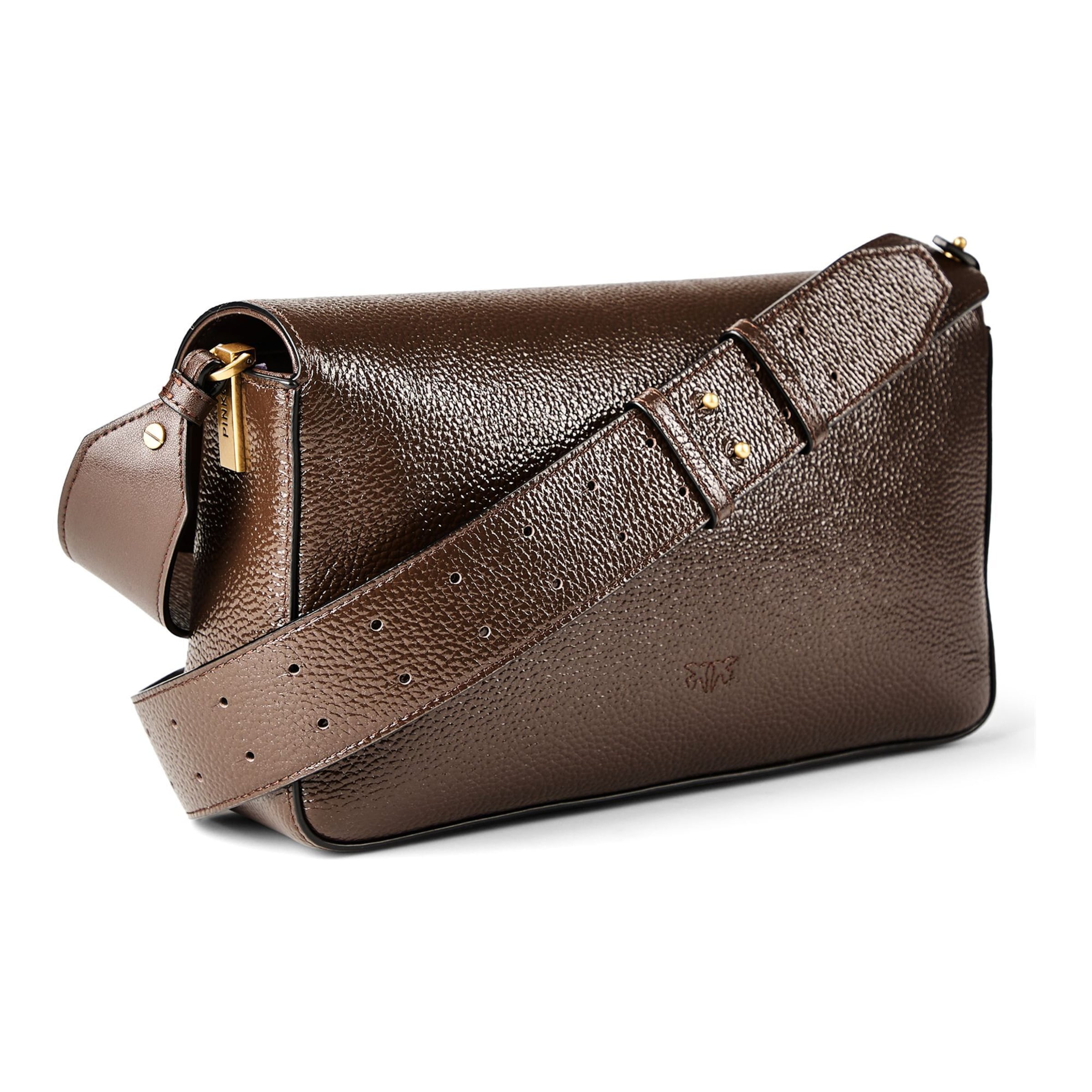 PINKO Schultertasche in Braun