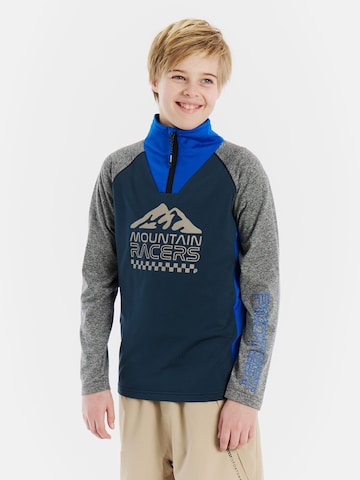 PROTEST Sportief sweatshirt 'PRTDelano JR' in Blauw: voorkant