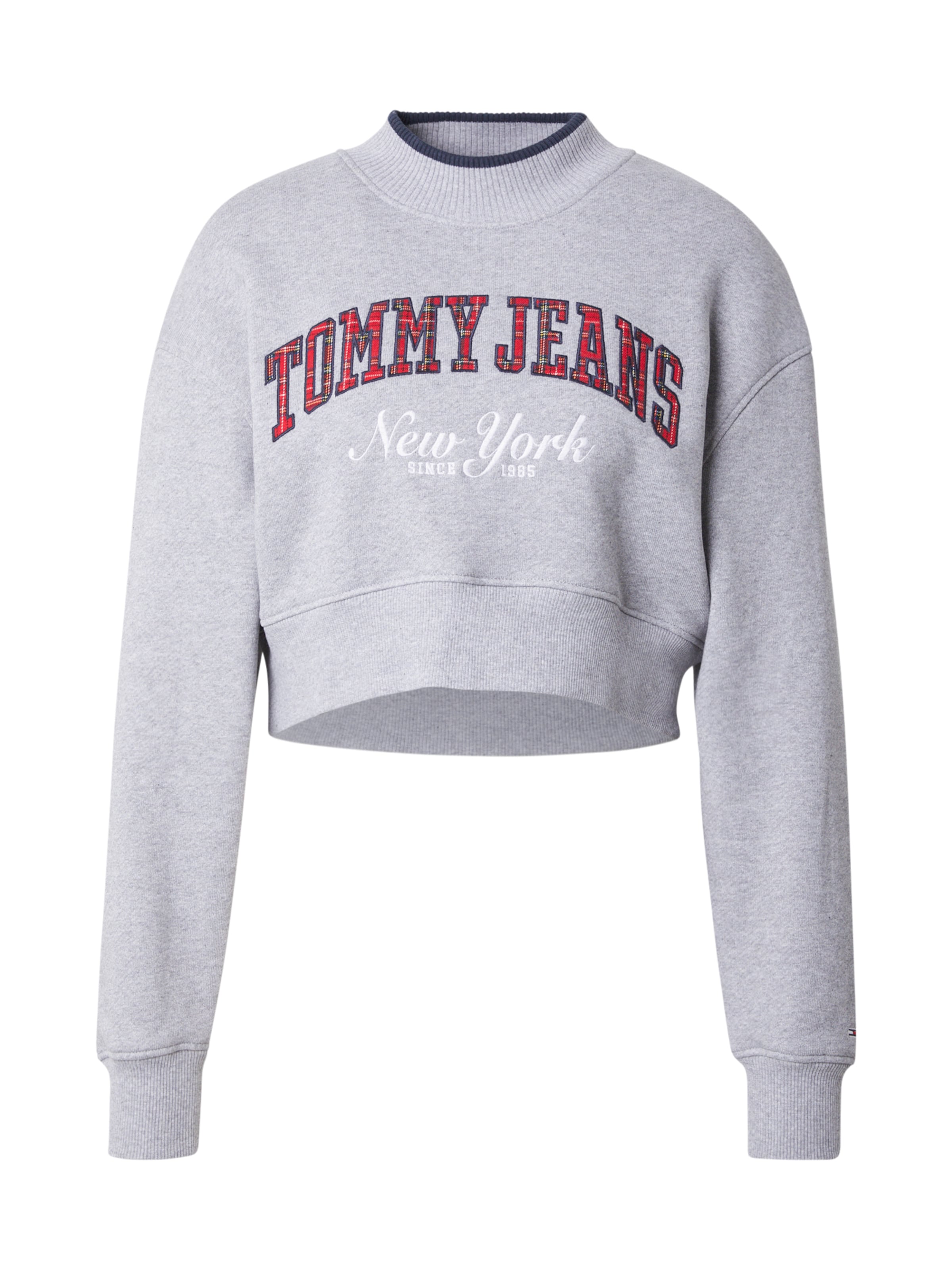 Tommy Jeans Majica | siva barva, Prikaz izdelka