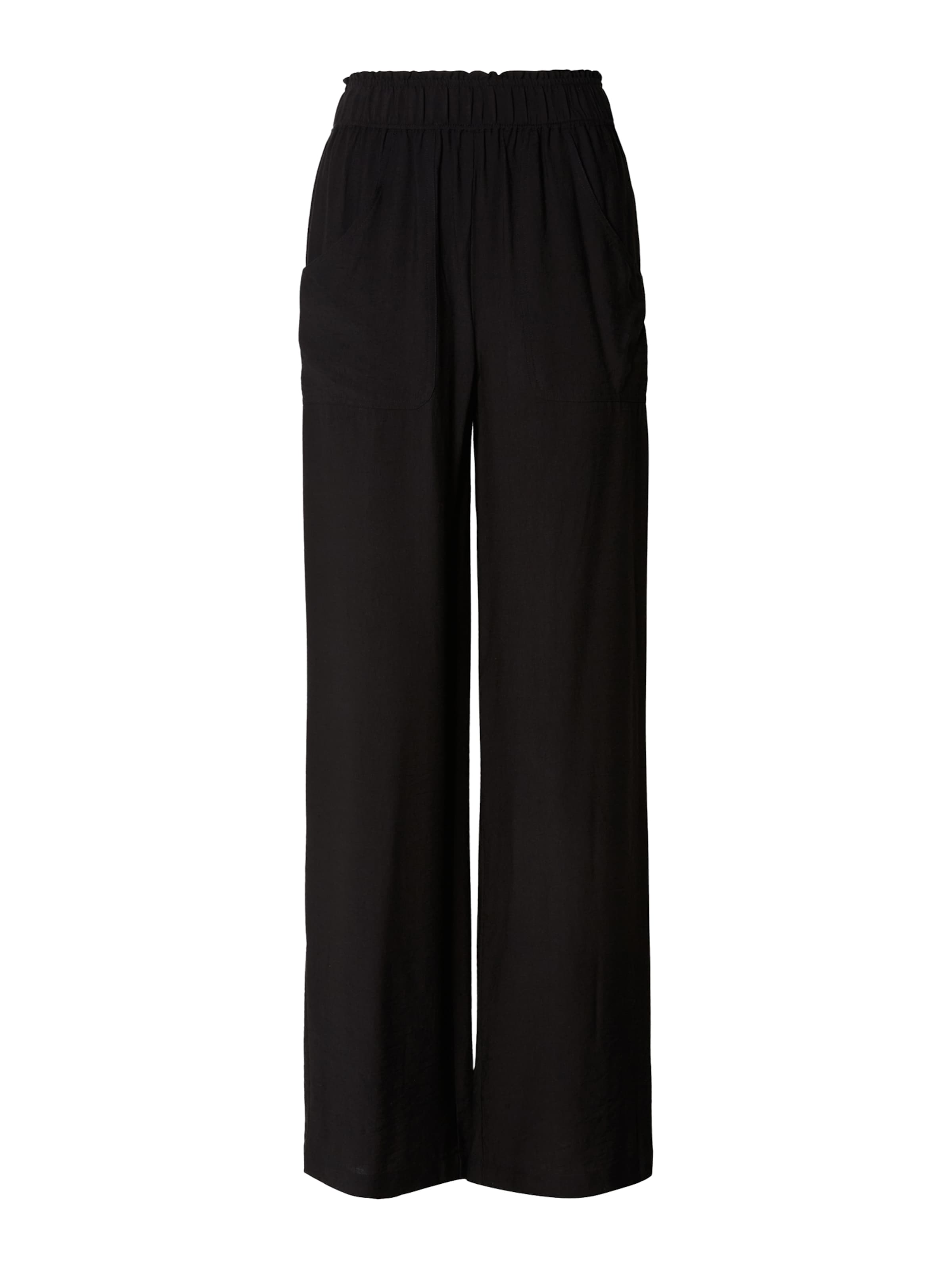 melns Vero Moda Tall Standarta Bikses 'VMOTEA': no priekšpuses