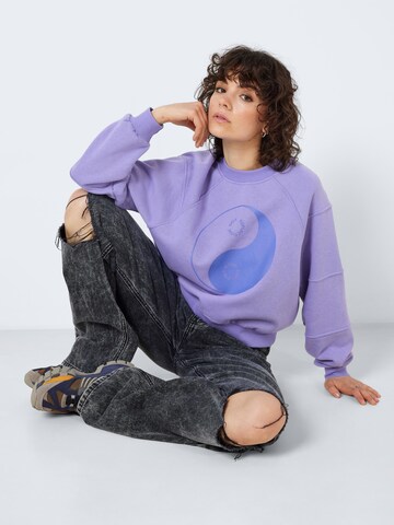 Noisy may Sweatshirt 'Karen' in Lila