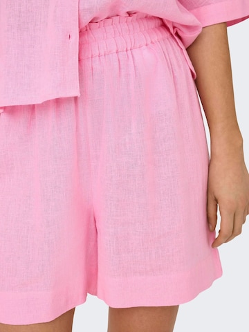 ONLY Loosefit Byxa 'ONLTokyo' i rosa
