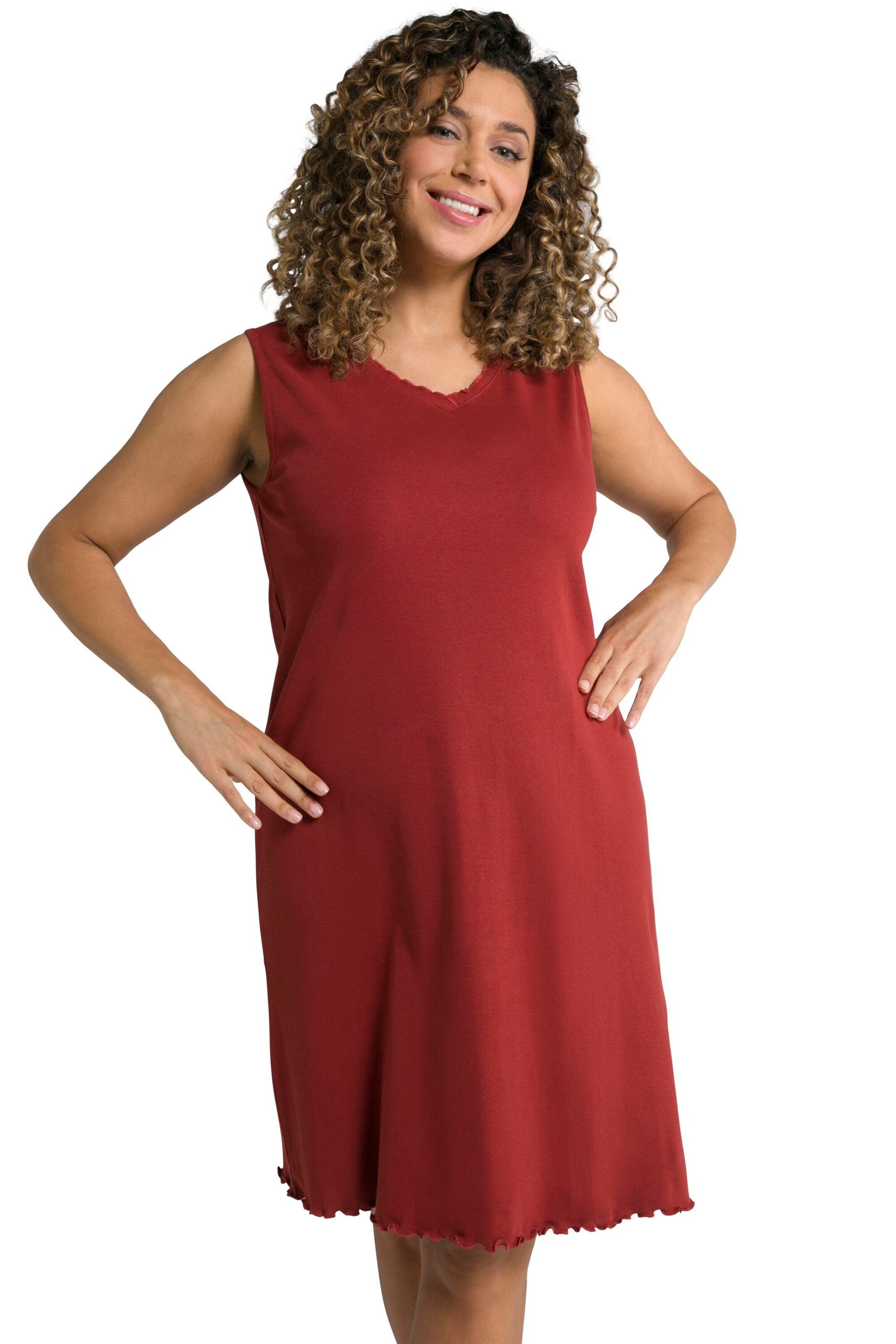 Frauen Große Größen Ulla Popken Kleid '793167' in Rot - QE35301 Frauen Große Größen Ulla Popken Kleid '793167' in Rot - QE35301